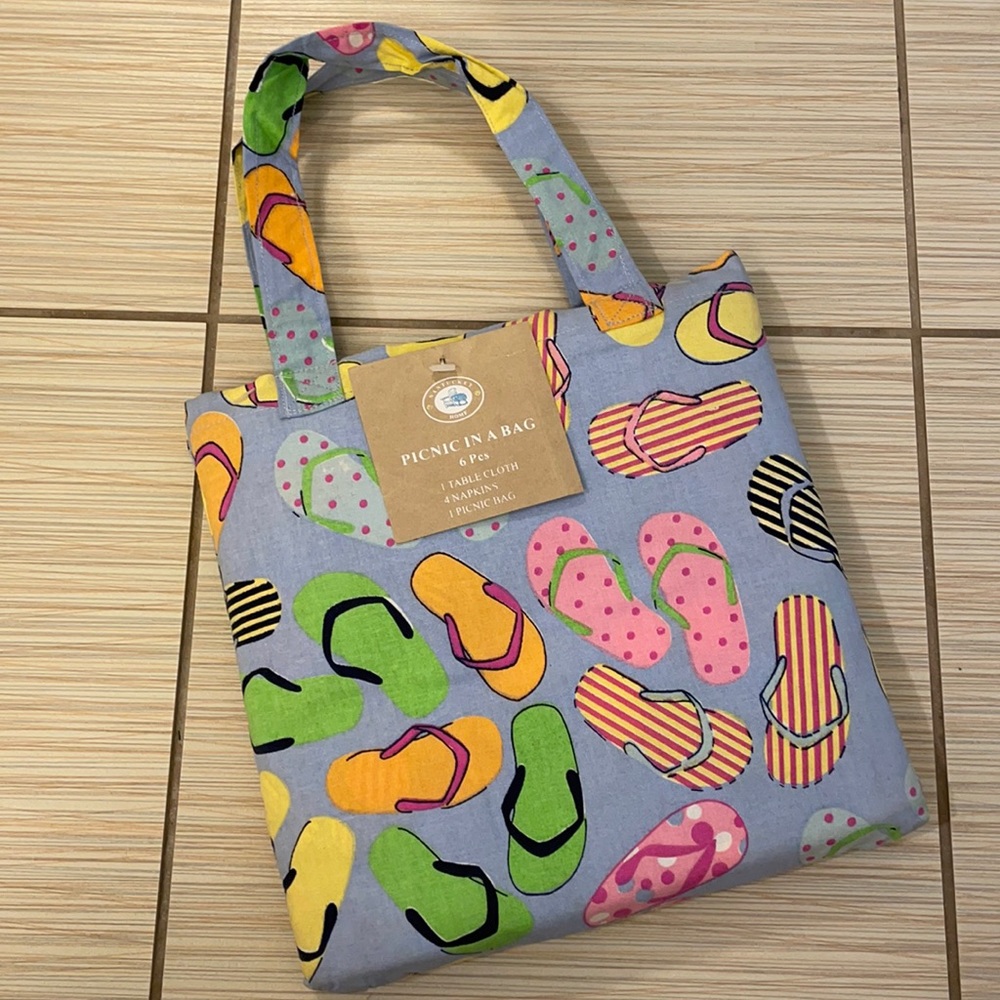 6pc Picnic In A Bag